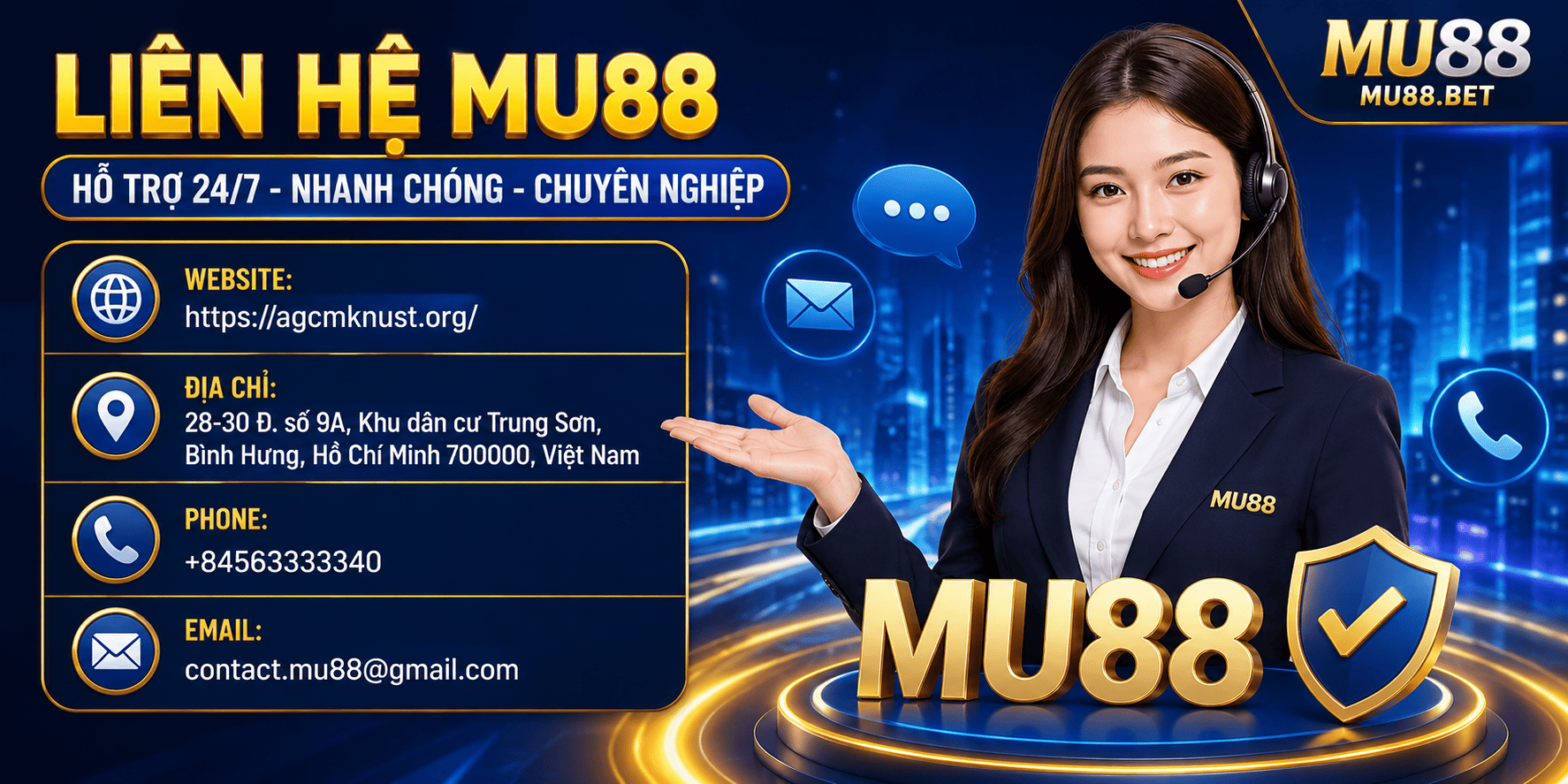 Liên Hệ MU88 – Hỗ Trợ Khách Hàng 24/7 Nhanh Chóng Và Chuyên Nghiệp